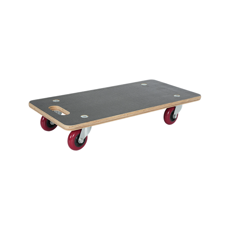 防水多层板长方形小推车带3寸PU轮