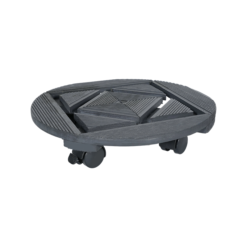 圆形松木花架植物架带40mmPA轮