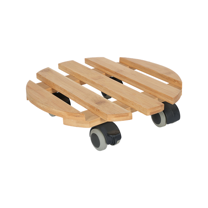 圆形竹子花架植物架带40mmTPR轮