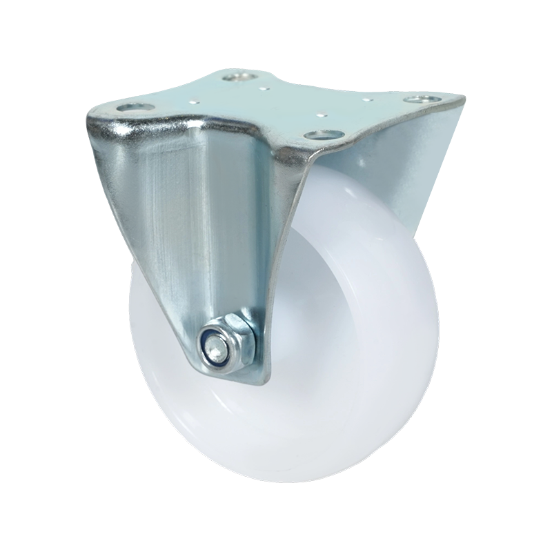 3寸定向PP白色脚轮