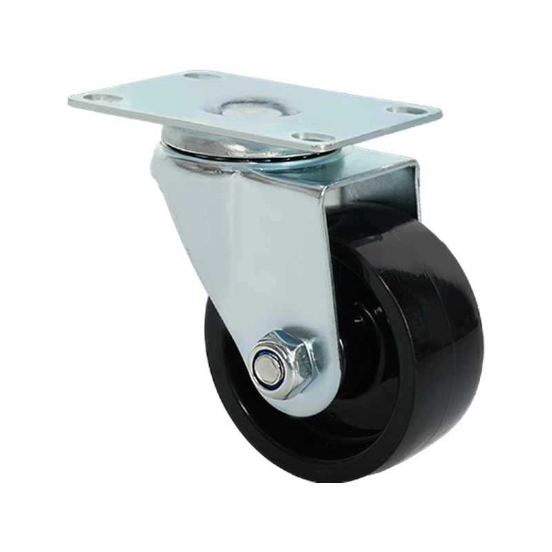 3寸重型PP黑色脚轮