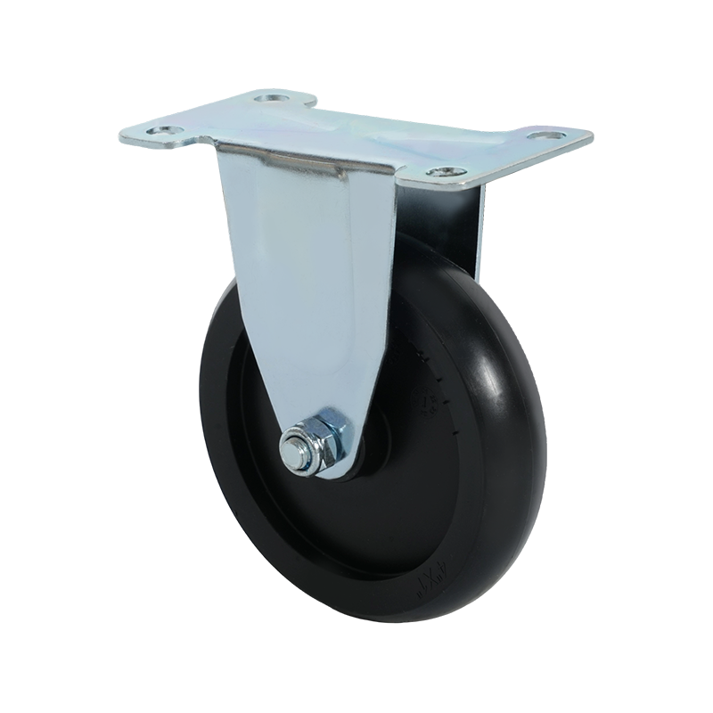 4寸定向PP黑色脚轮