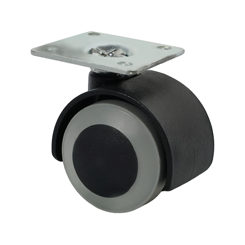 40MM平板TPR家具脚轮