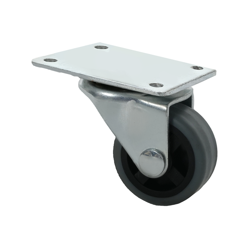 1寸平板TPR灰色脚轮